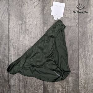 La Blanca Island Goddess Textured Bikini Bottom Size 14